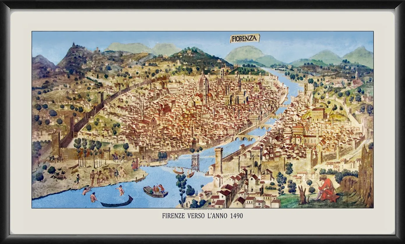 Florence IT in 1490
