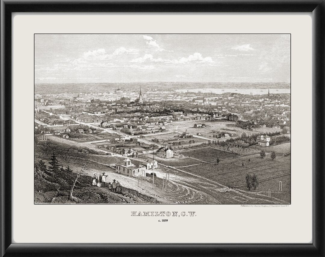 Hamilton Ontario Canada 1859