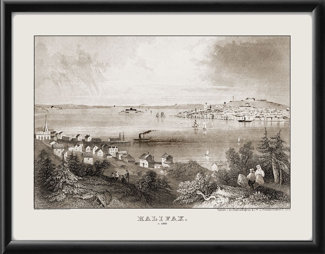 Halifax NS Canada 1860