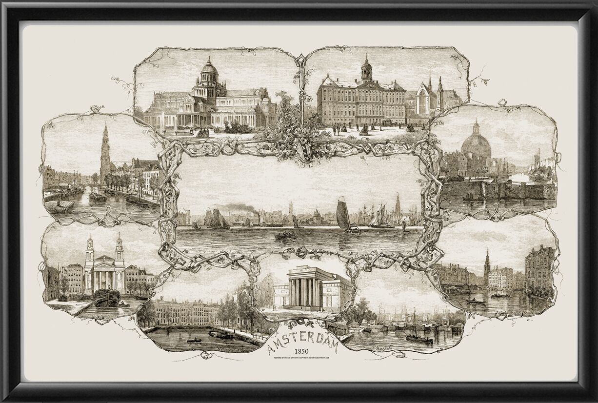 Amsterdam Netherlands 1850