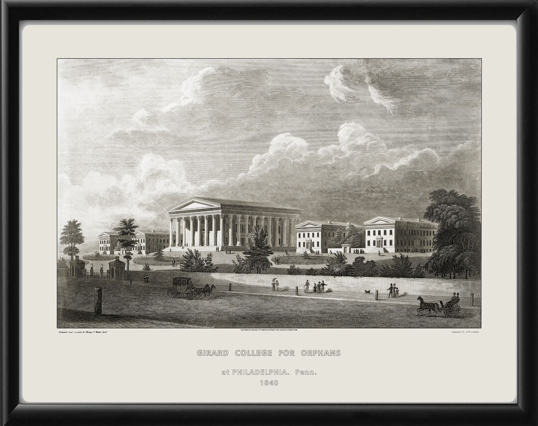 Girard College, Philadelphia PA 1840