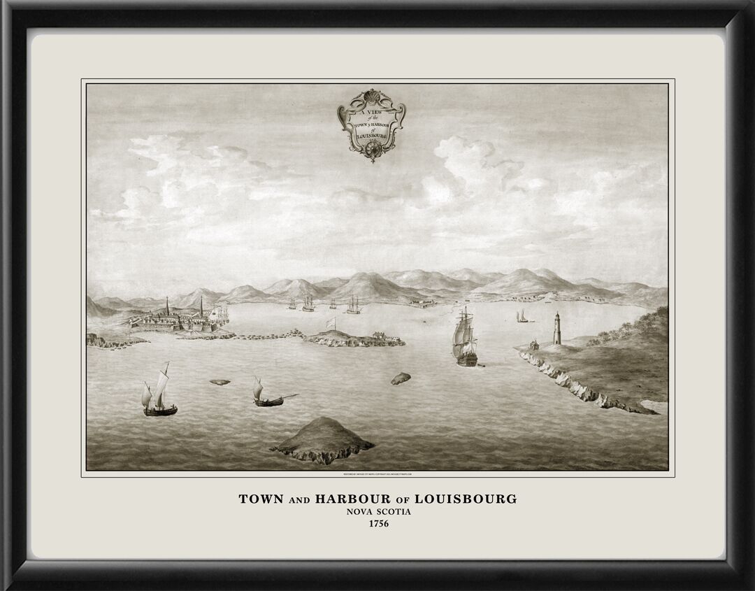 Louisbourg Nova Scotia 1756