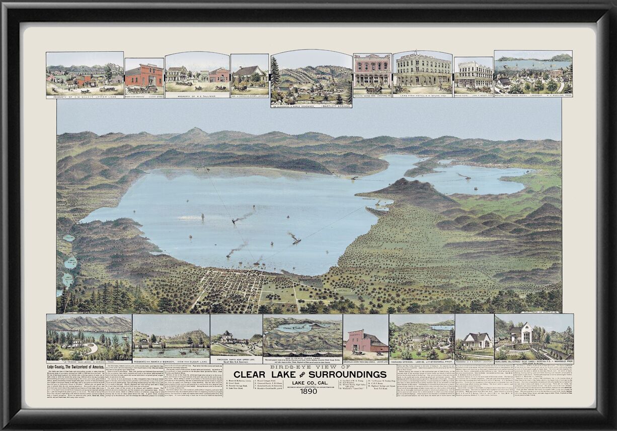 Clearlake CA 1890 (Color)