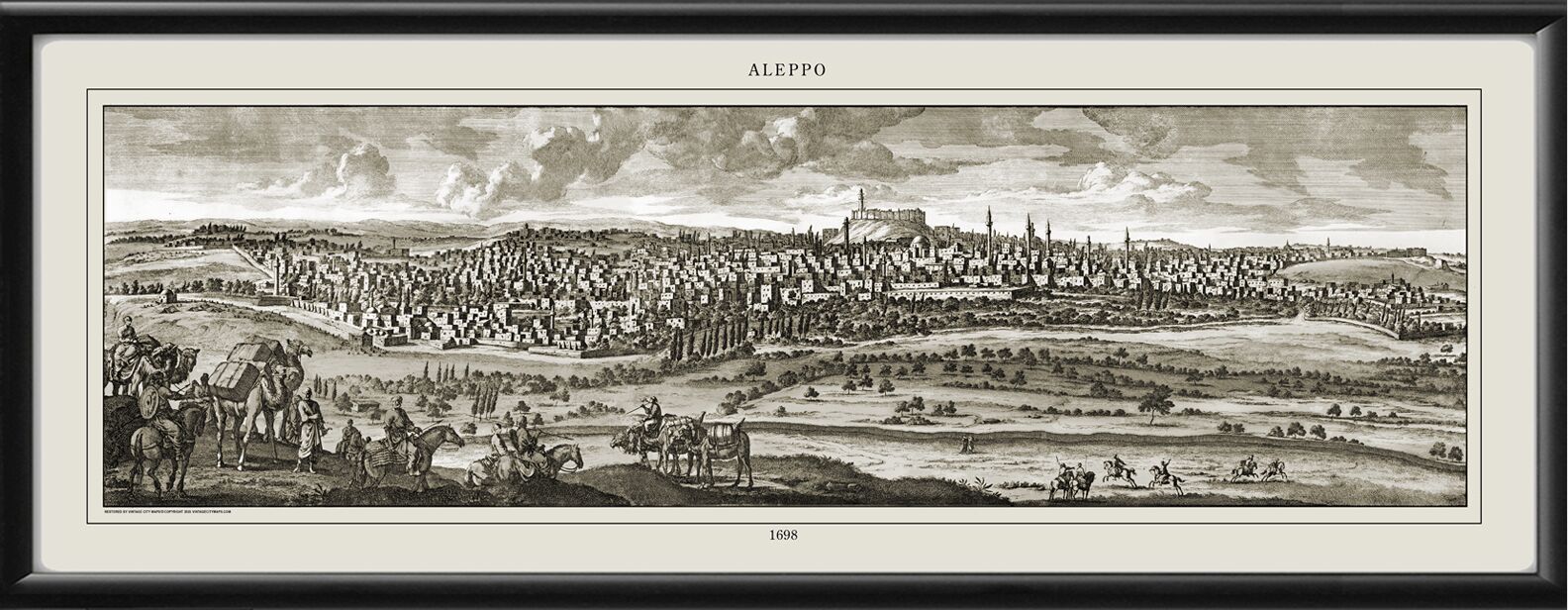 Aleppo Syria 1698 Cornelis de Bruyn
