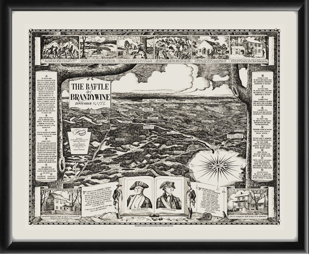 The battle of Brandywine September 11, 1777