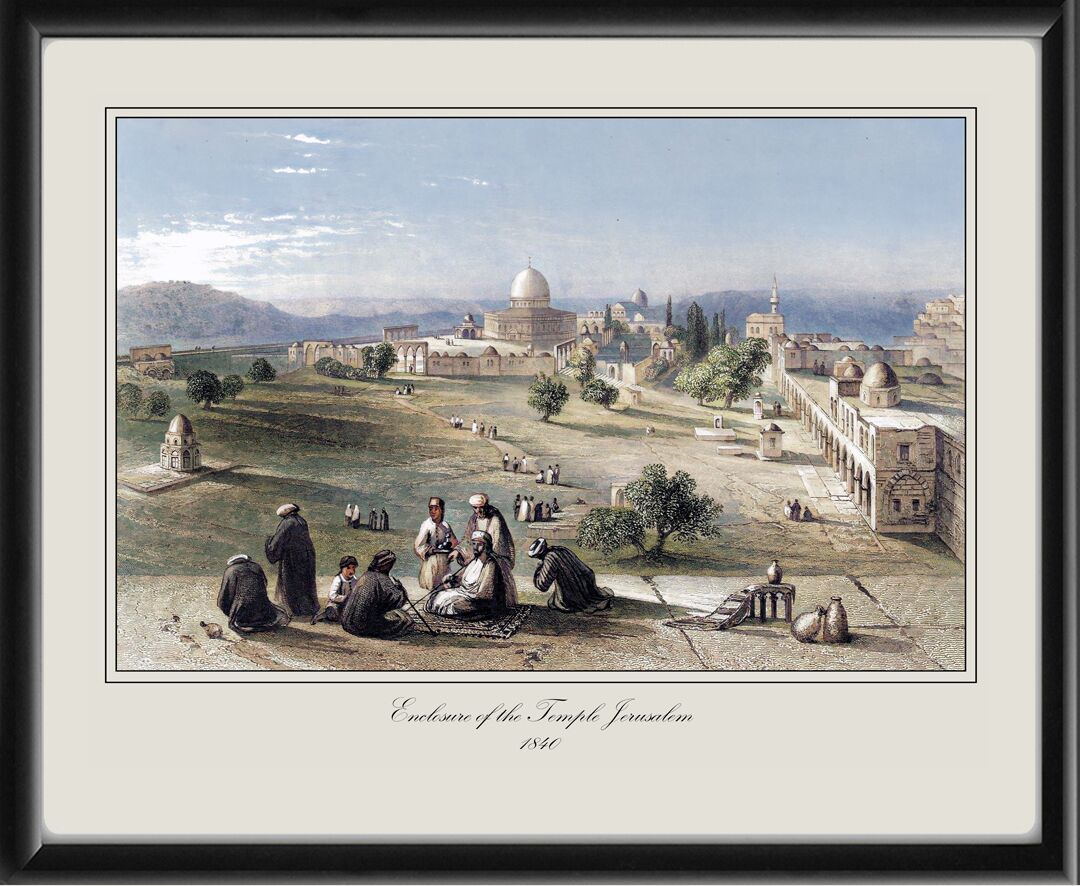 Jerusalem Israel 1840