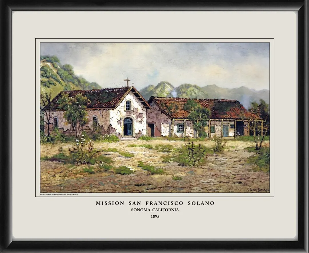 Mission San Francisco Solano 1895