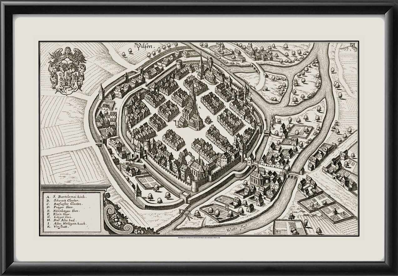 Plzeň (Pilsen) Czech Republic 1650