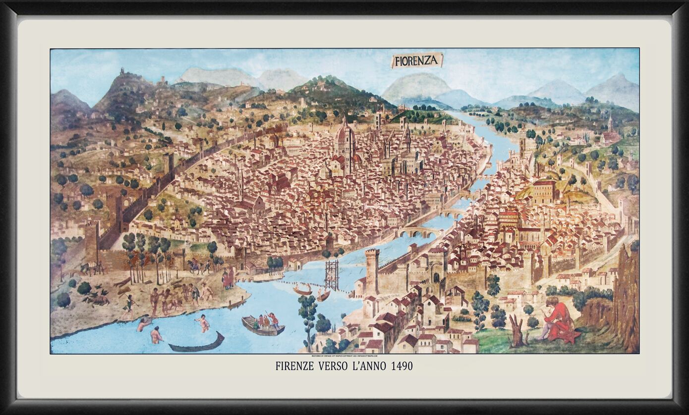 Florence Italy 1490