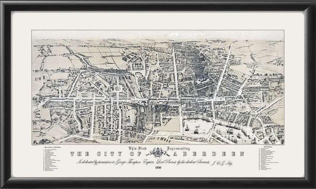 Aberdeen Scotland 1850