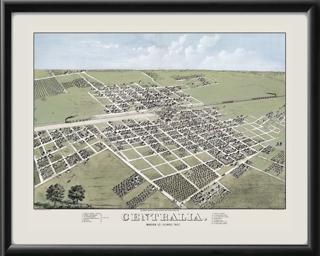Centralia IL 1867 TM