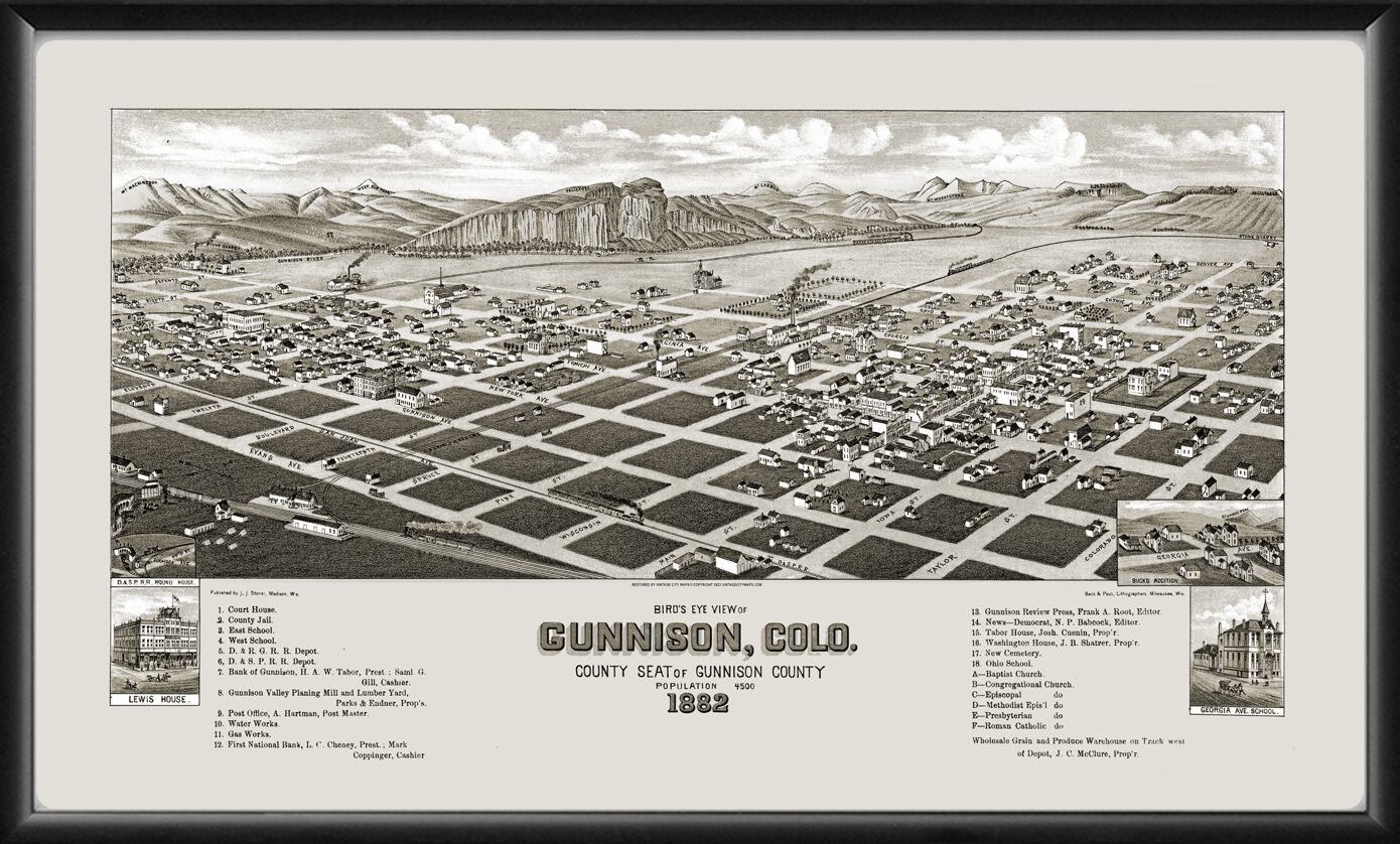 Gunnison CO 1882