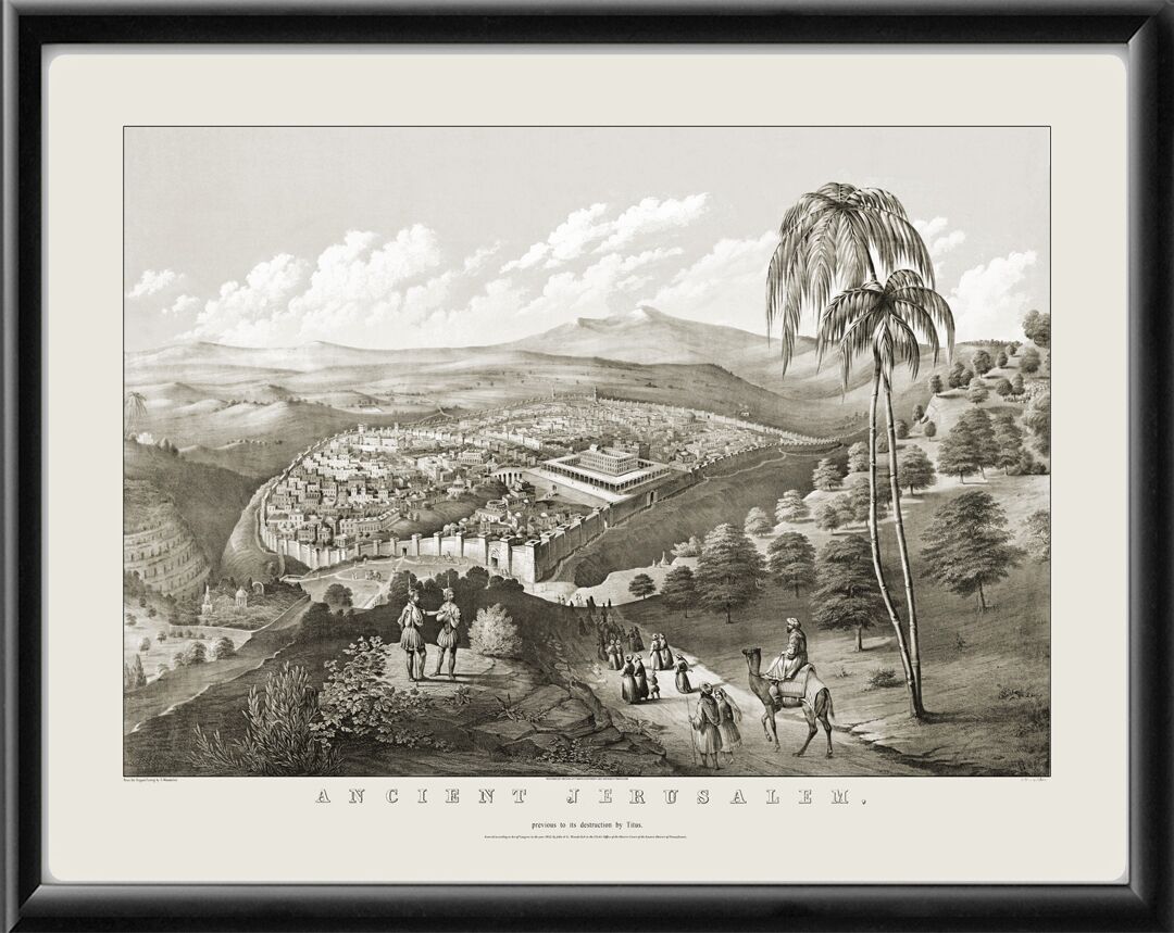 Jerusalem Israel 1862
