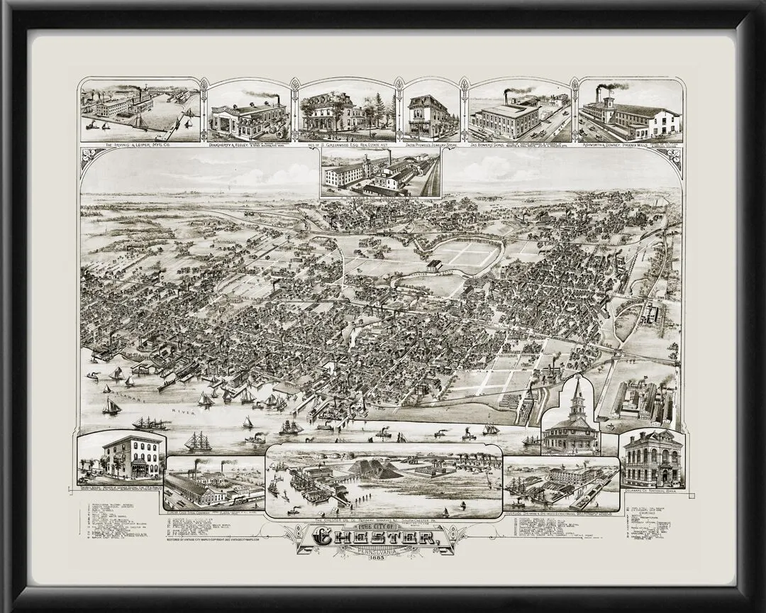 Chester PA 1885