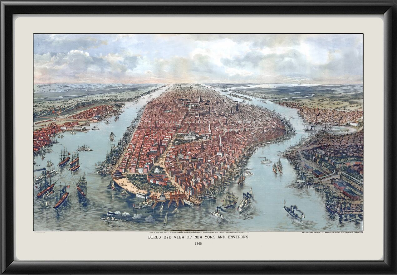 New York City NY 1865 TM