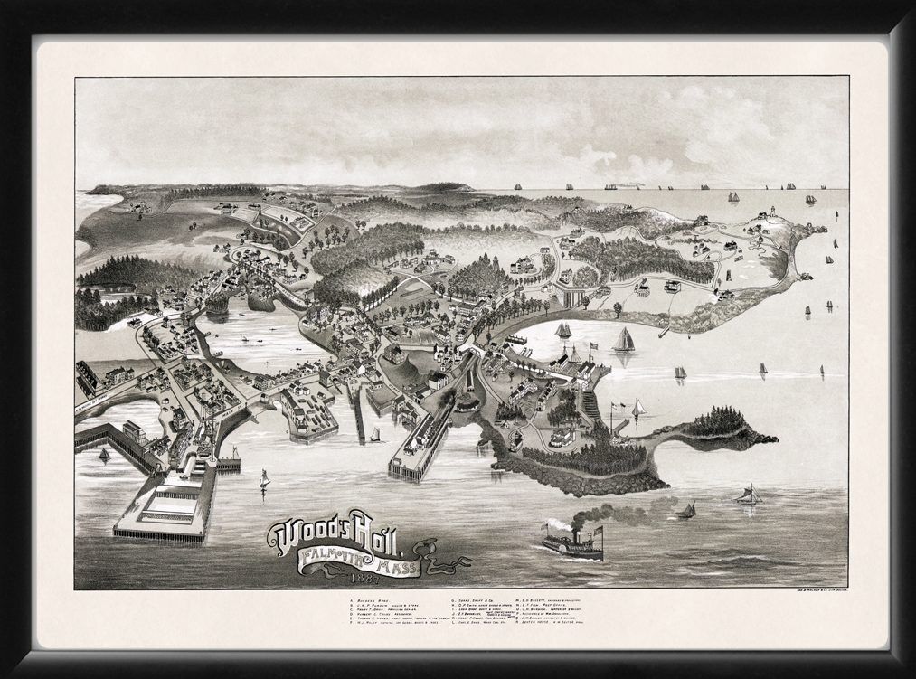 Woods Hole, Falmouth MA 1887