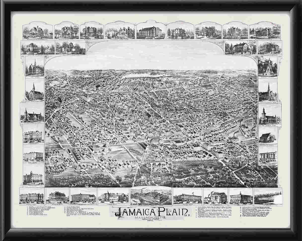 Jamaica Plain MA 1891