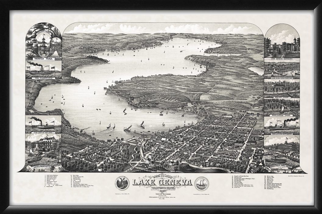 Lake Geneva WI 1882