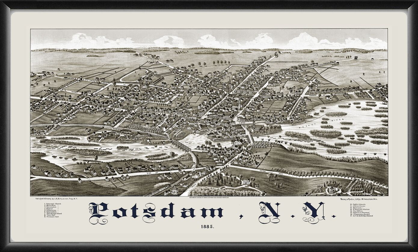 Potsdam NY 1885 TM