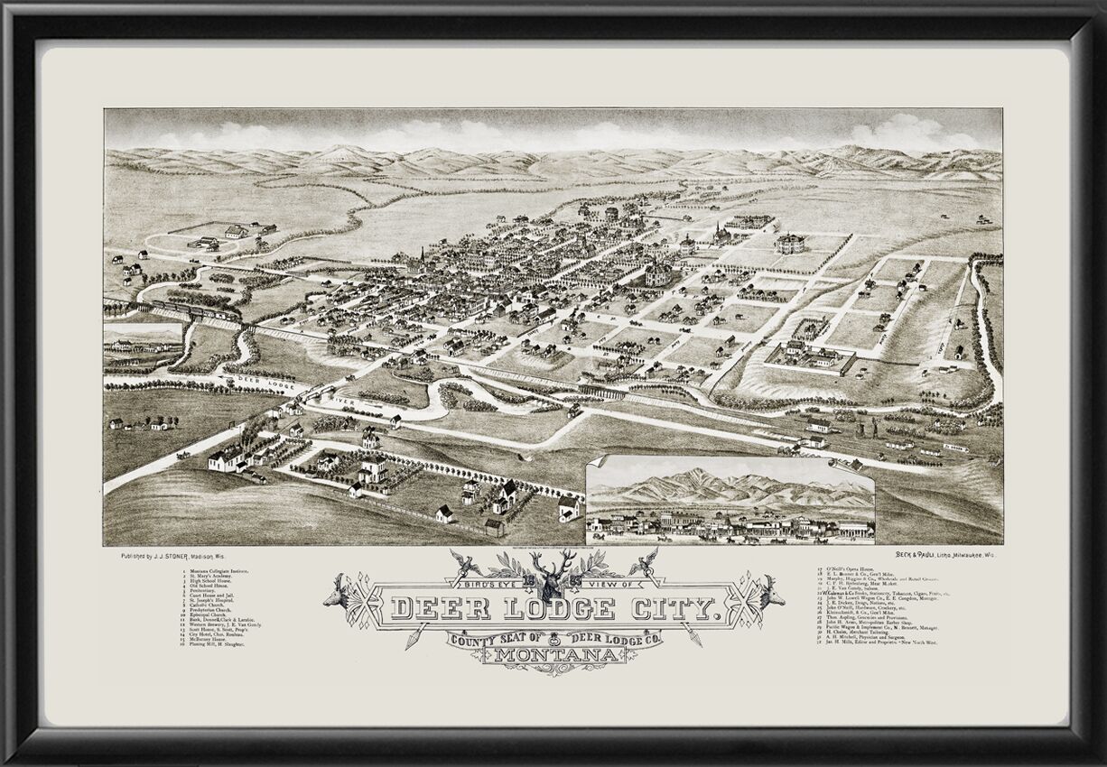 Deer Lodge MT 1883TM