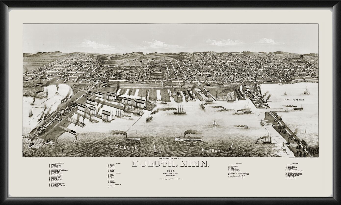 Duluth MN 1887 Henry Wellge TM