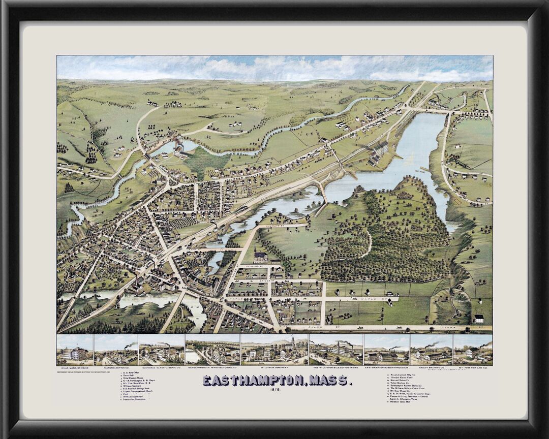 Easthampton MA 1878 Galt & Hoy Tm