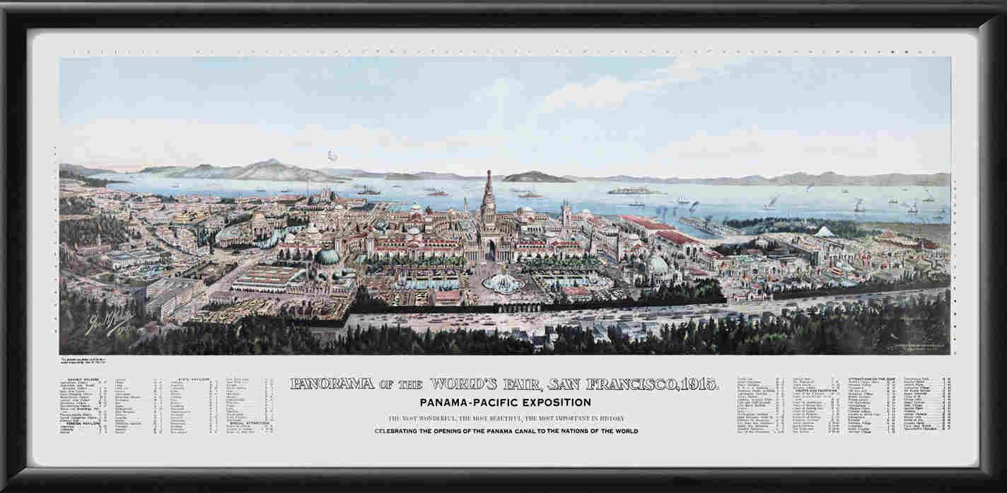 San Francisco - Panama-Pacific Exhibition CA 1915