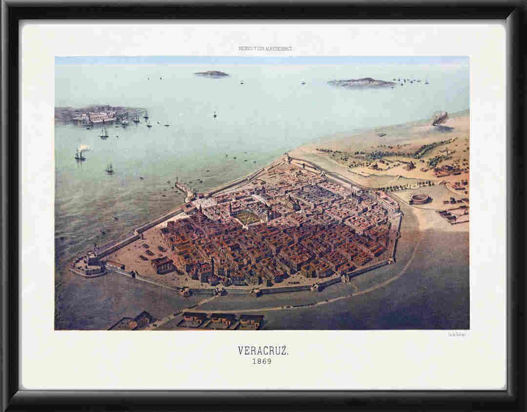 Veracruz Mexico 1869