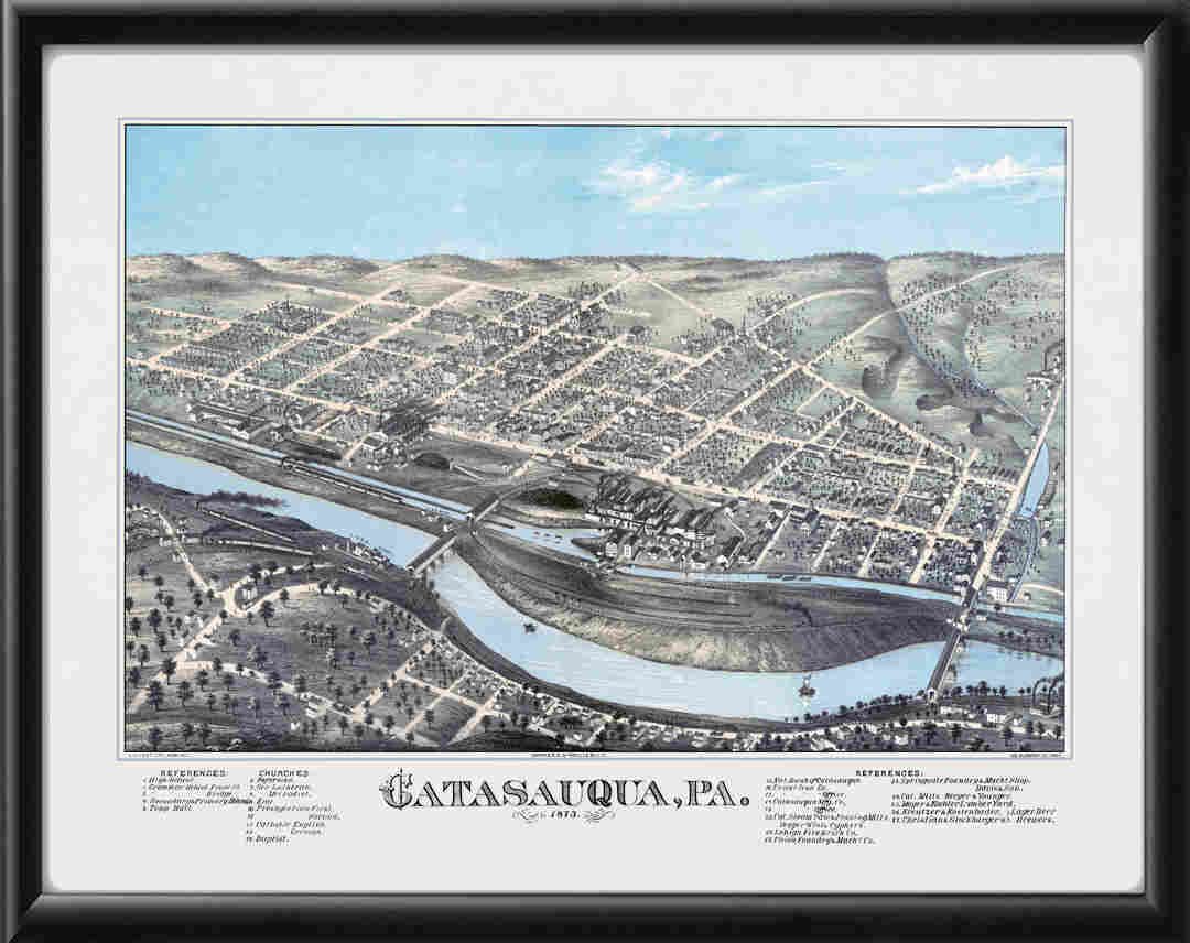 Catasauqua PA 1873