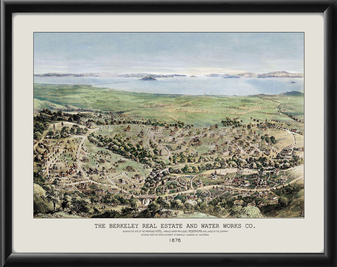 Berkeley CA 1876 HSteineggerTM Map