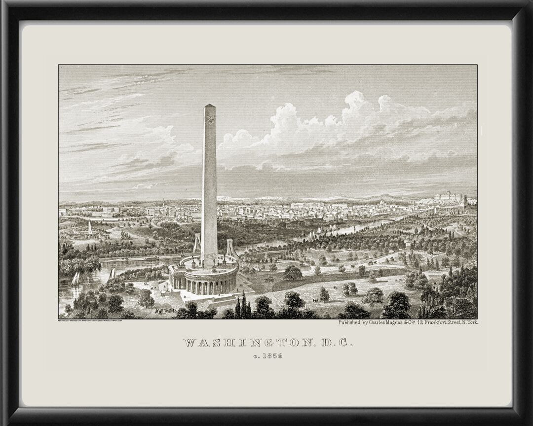 Washington DC 1856 Gustav Georg Lange TM