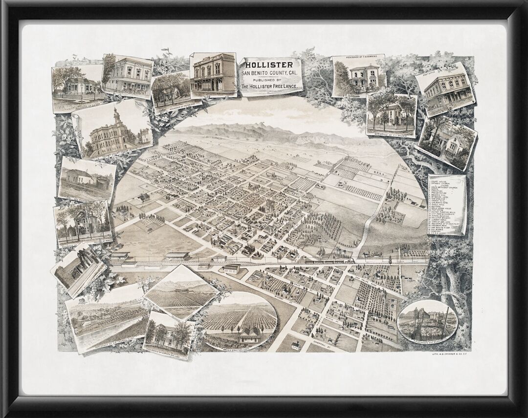 Hollister CA 1890