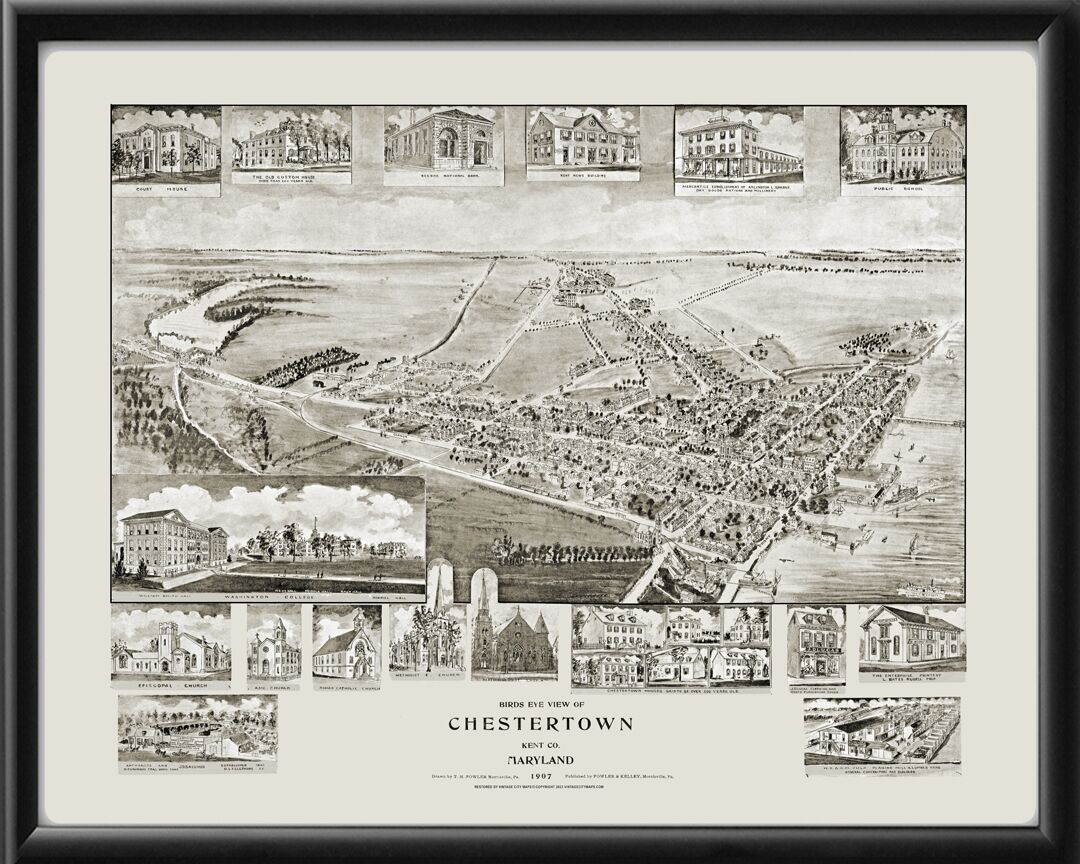 Chestertown MD 1907 TMFowler TM