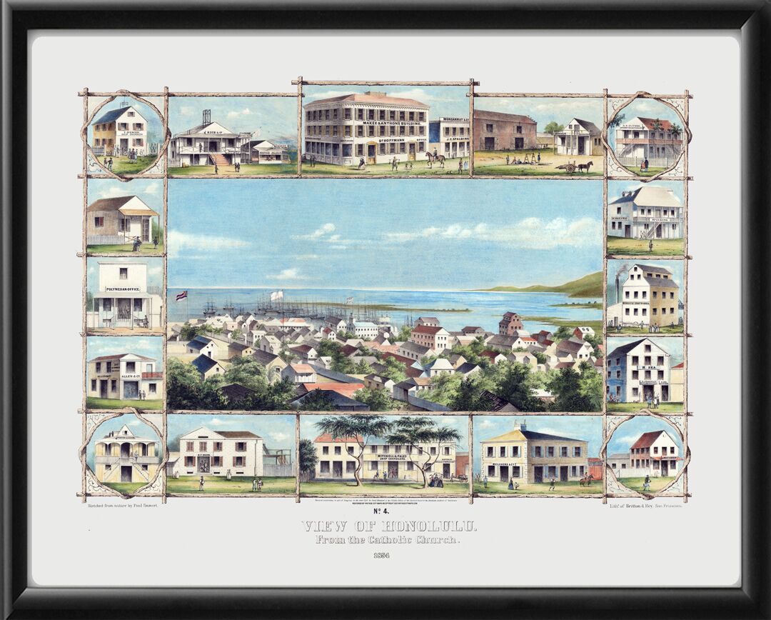 Honolulu HI 1854 #4