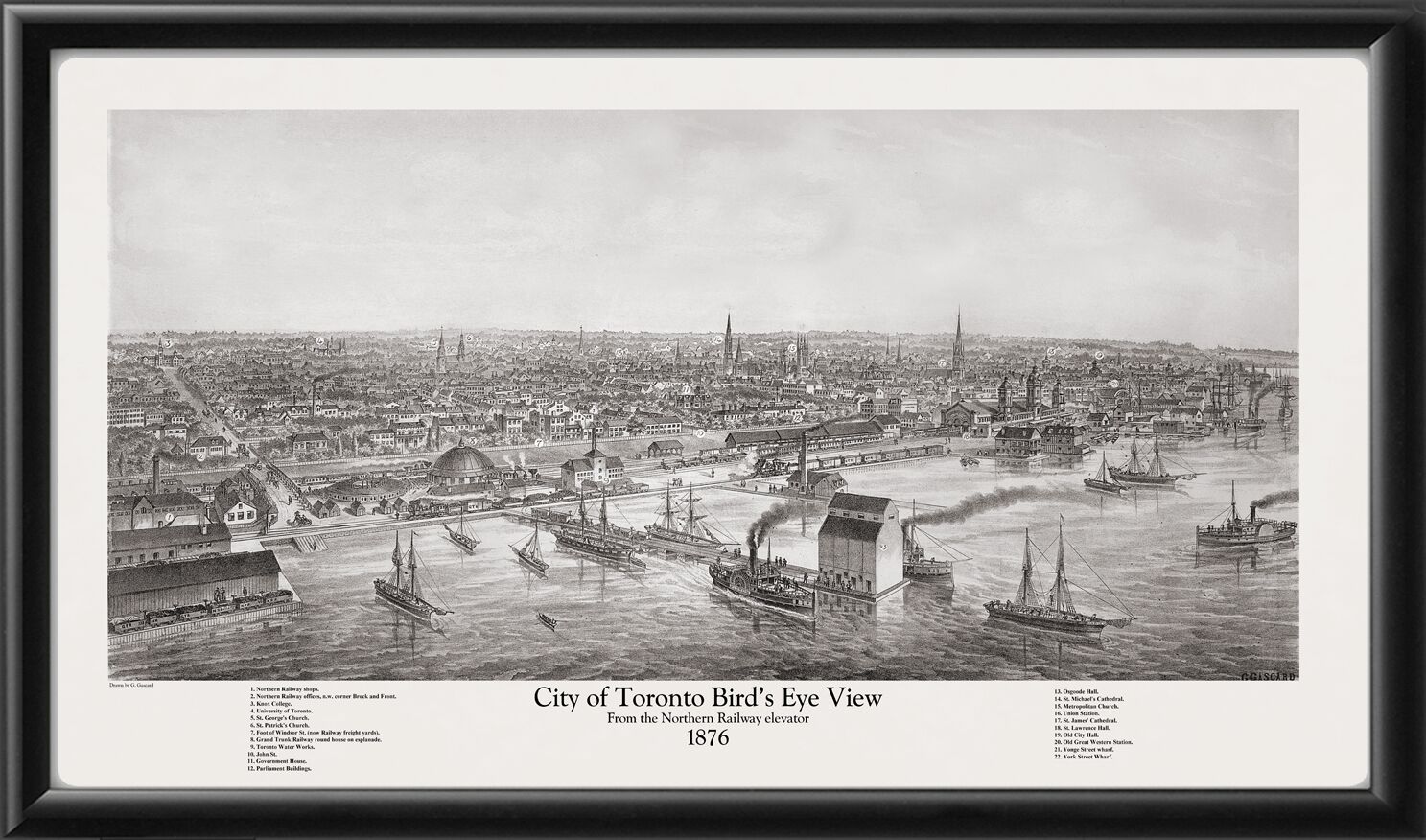Toronto Ontario Canada 1876