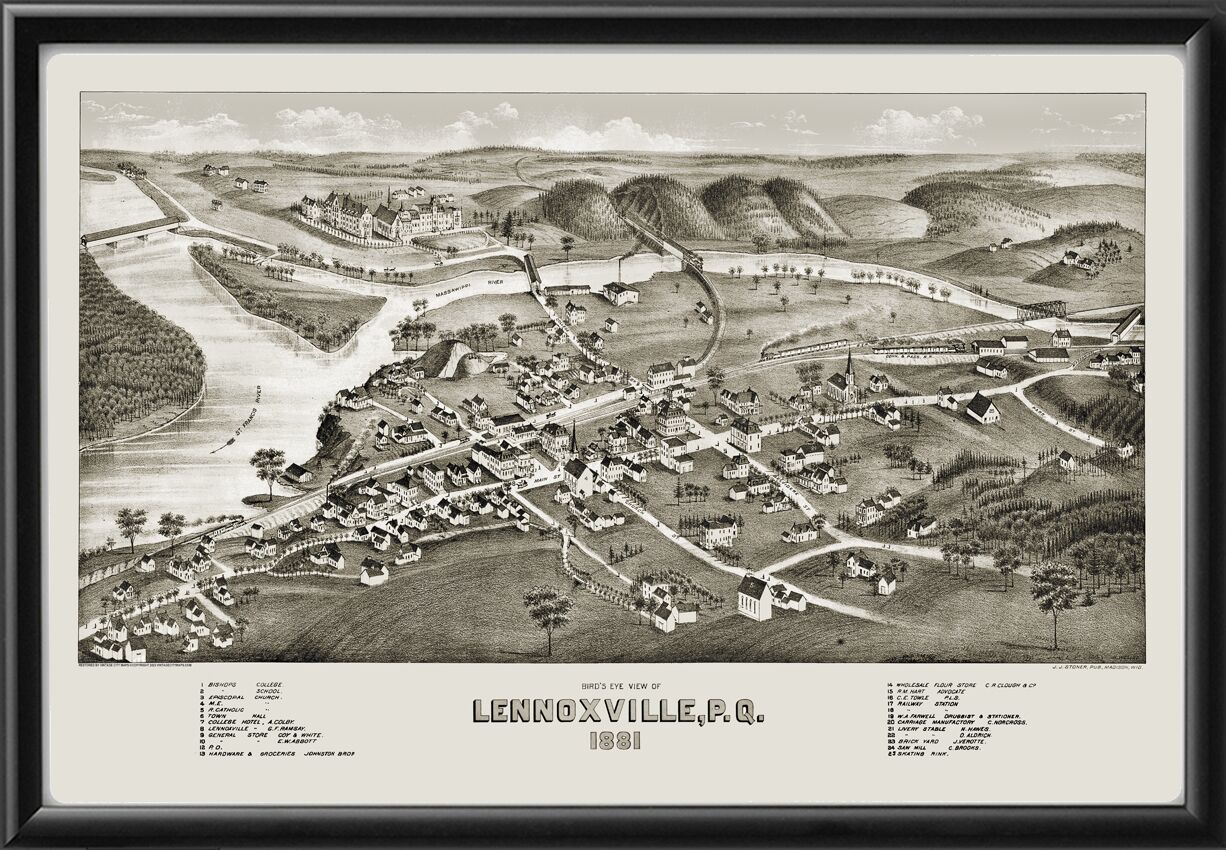 Lennoxville Quebec Canada 1881
