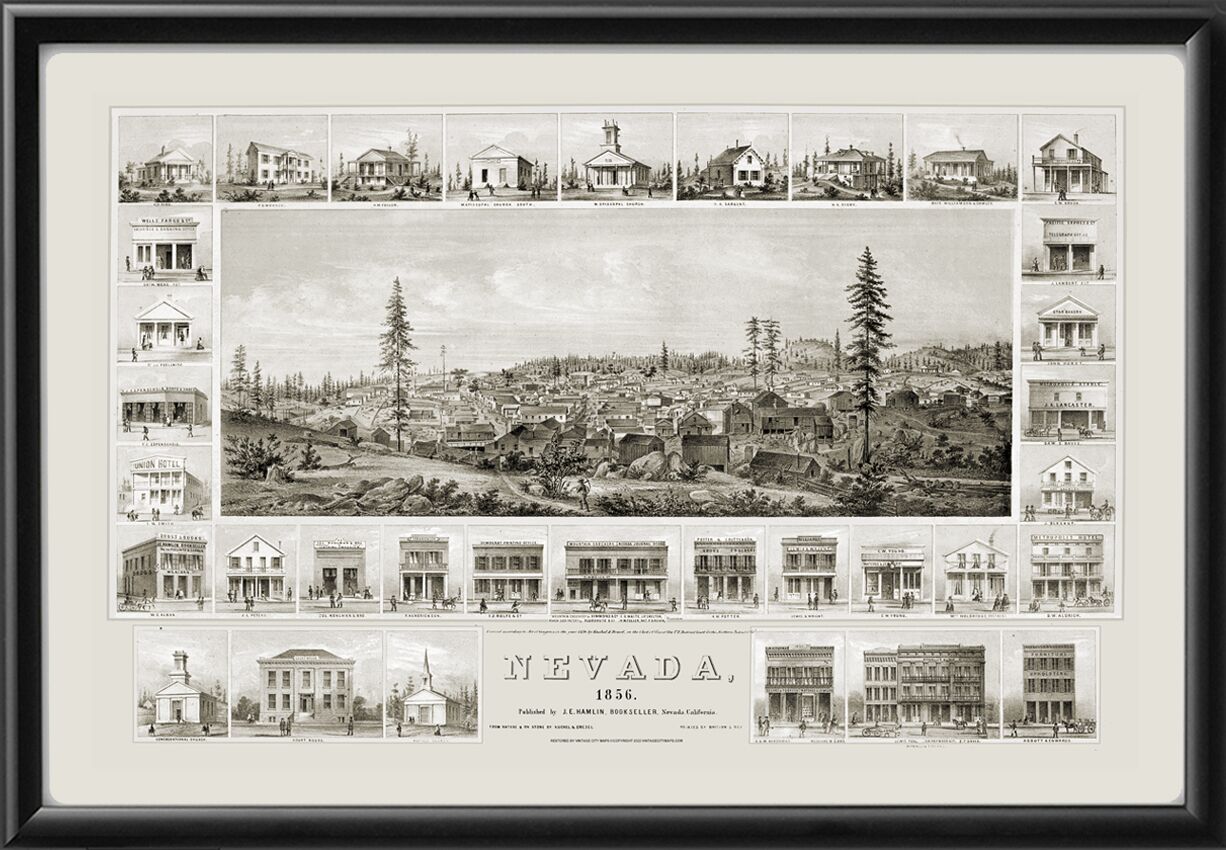 Nevada City CA 1856
