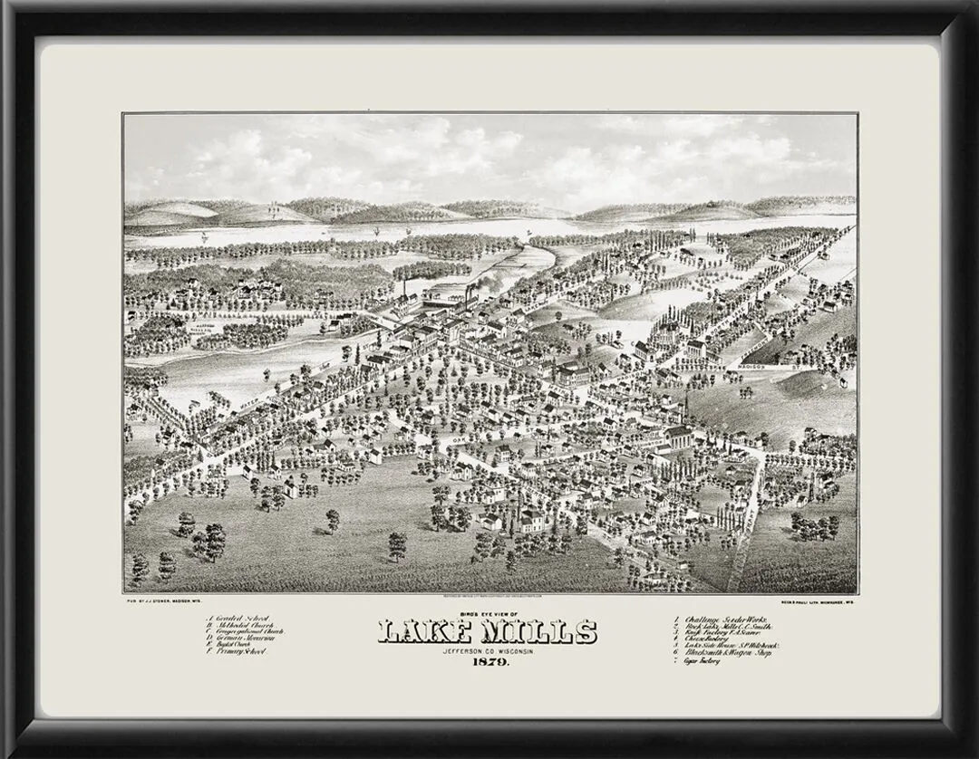 Lake Mills WI 1879