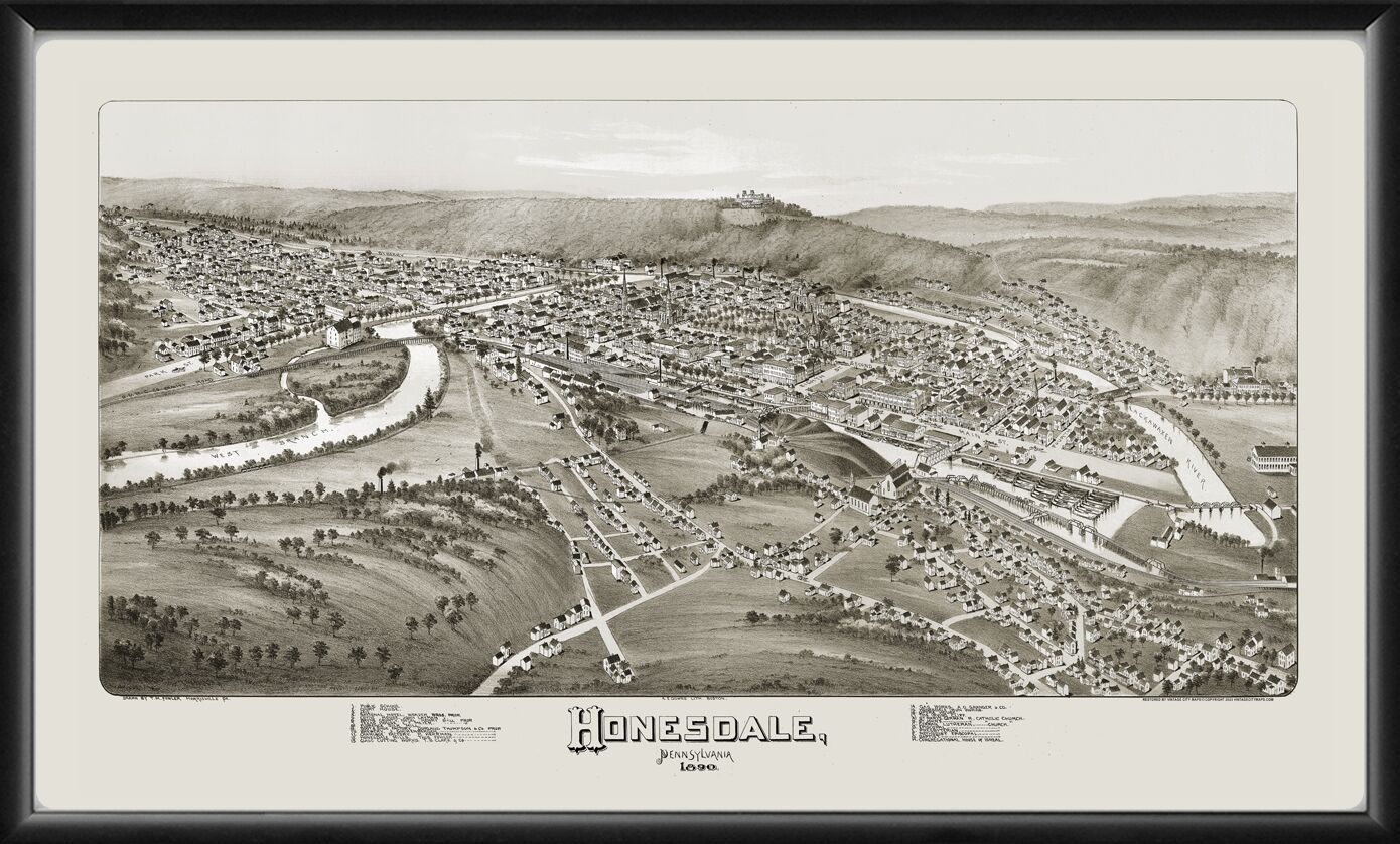 Honesdale PA 1890