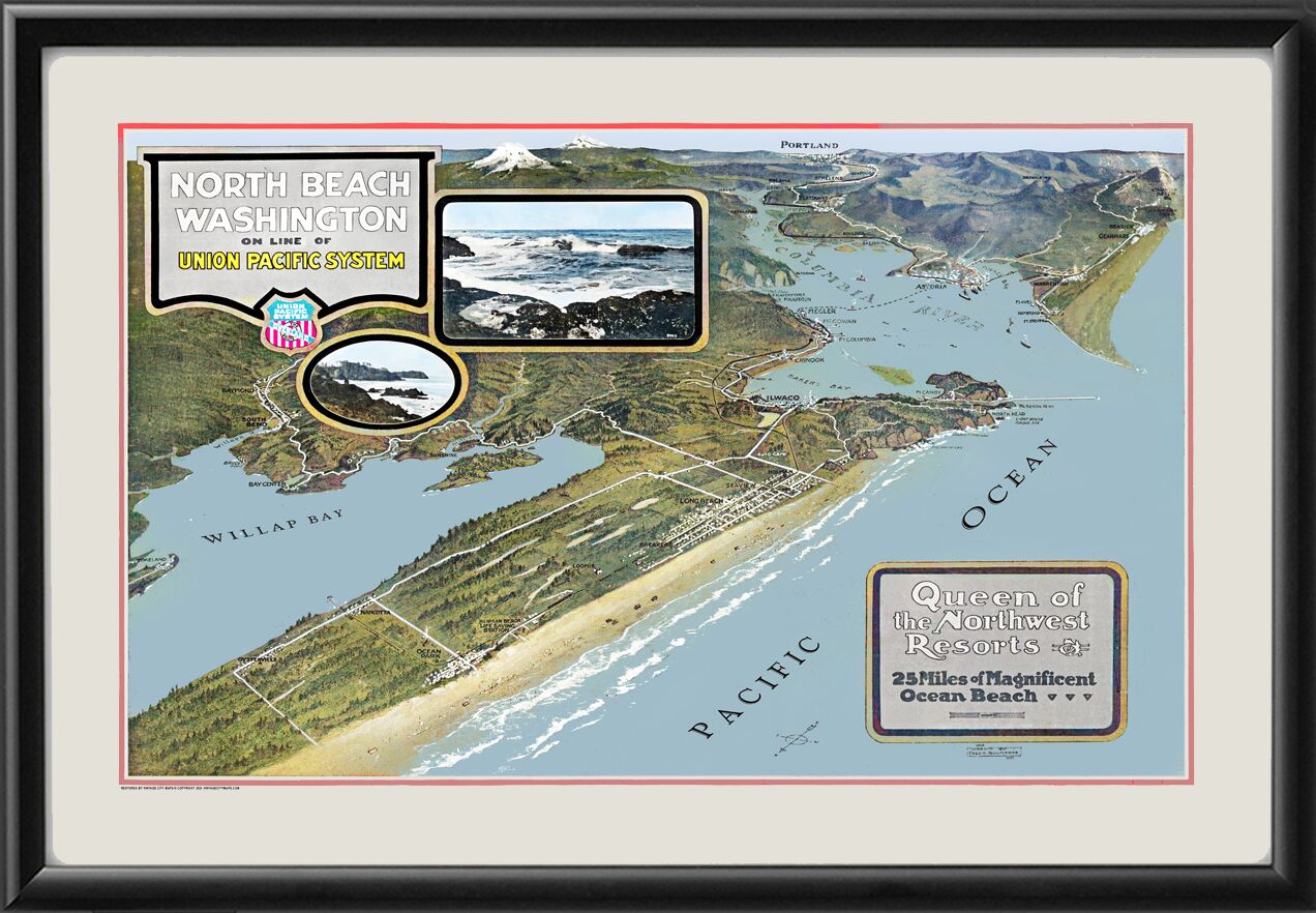 North Beach WA 1918 Map