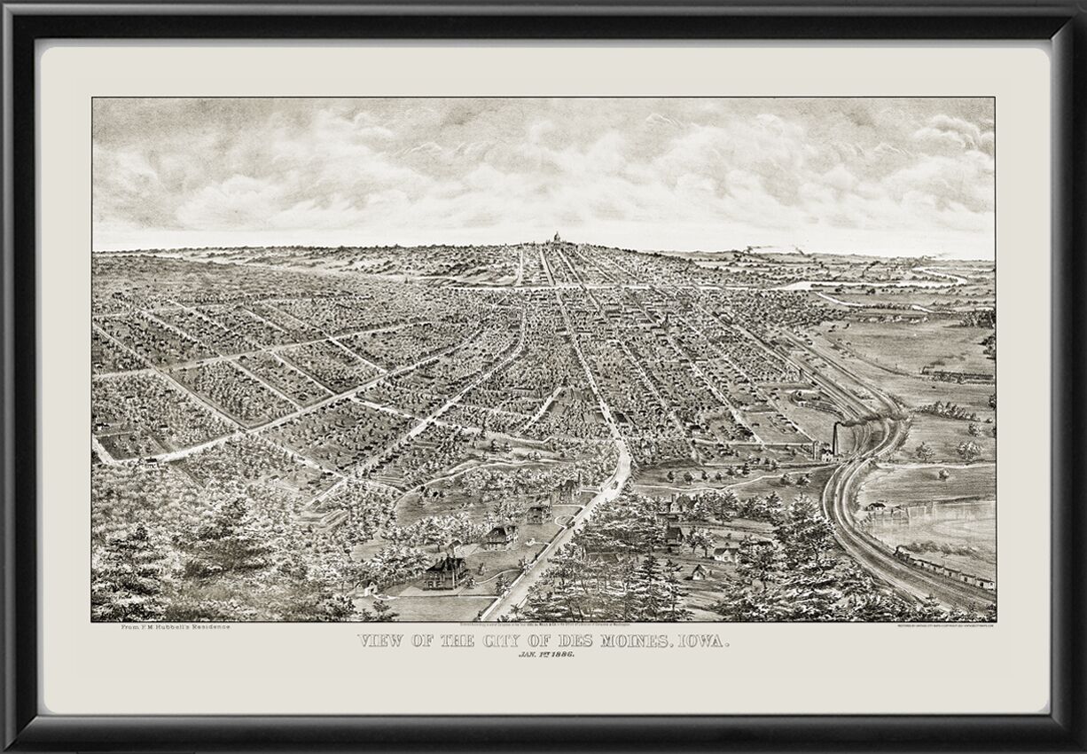 Des Moines IA 1886