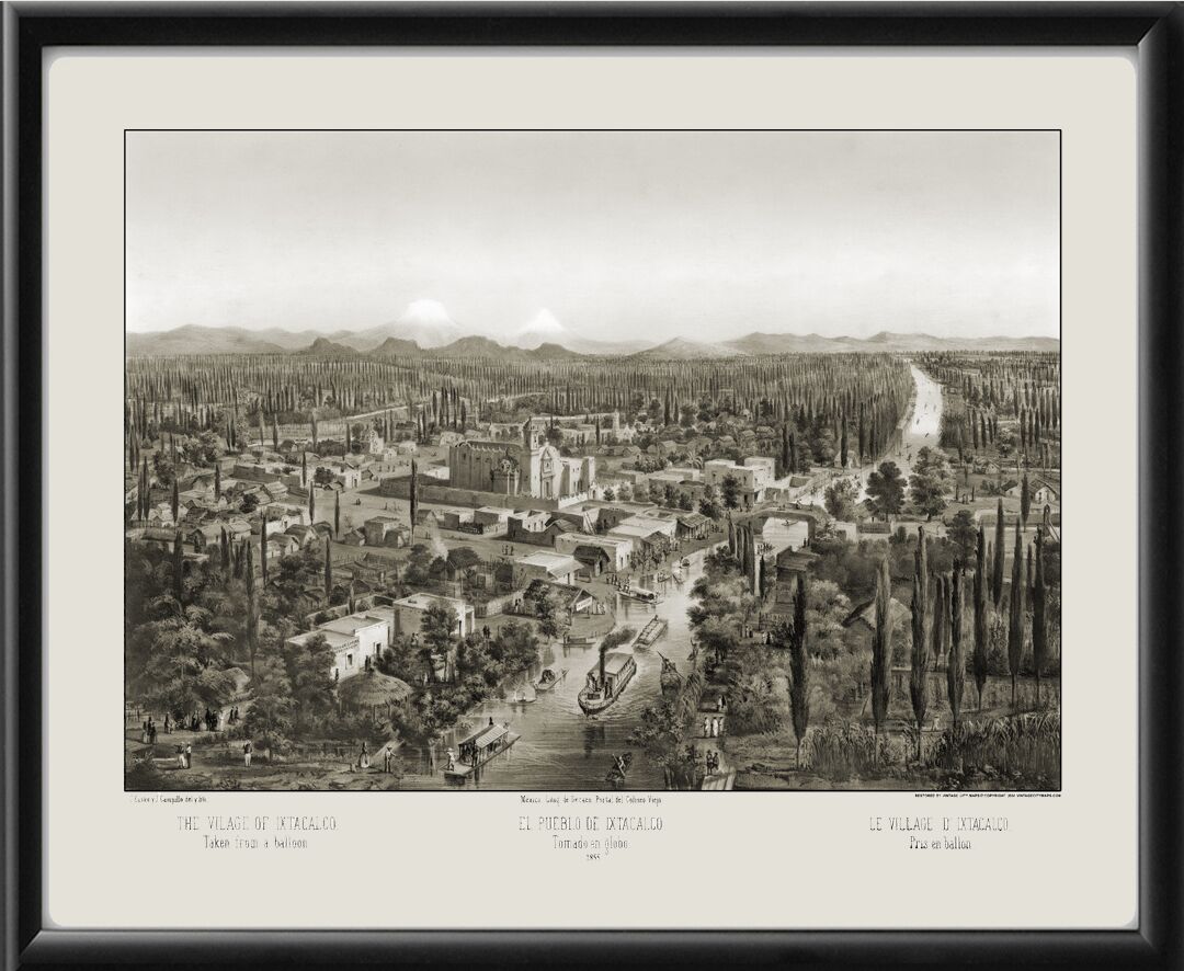 Iztacalco - Mexico City 1855