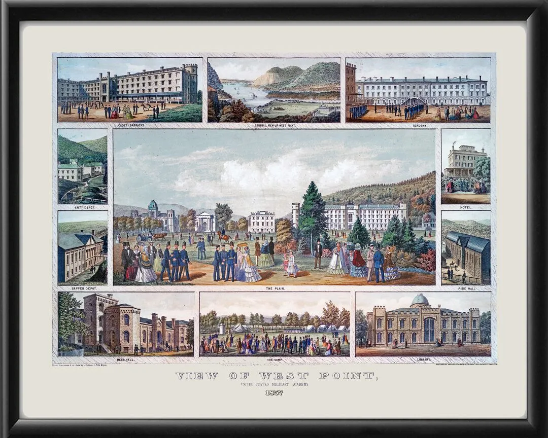 West Point NY 1857 L Behrens and Fritz Meyer TM