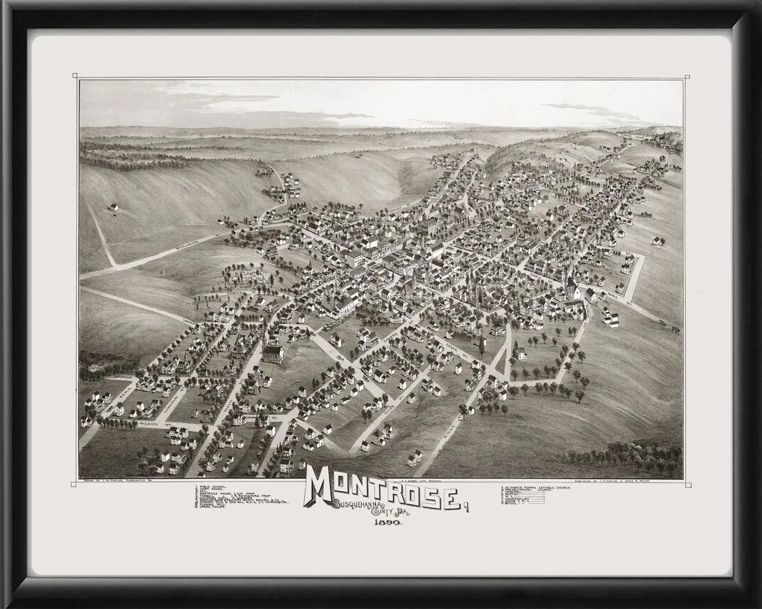 Montrose PA 1890
