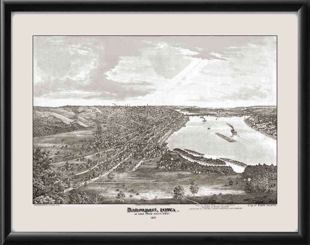 Davenport IA 1875 TM