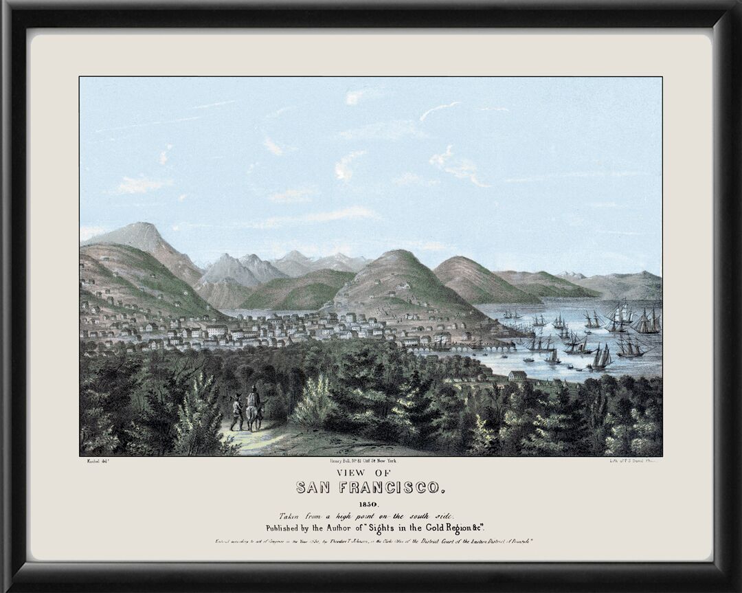 San Francisco CA 1850