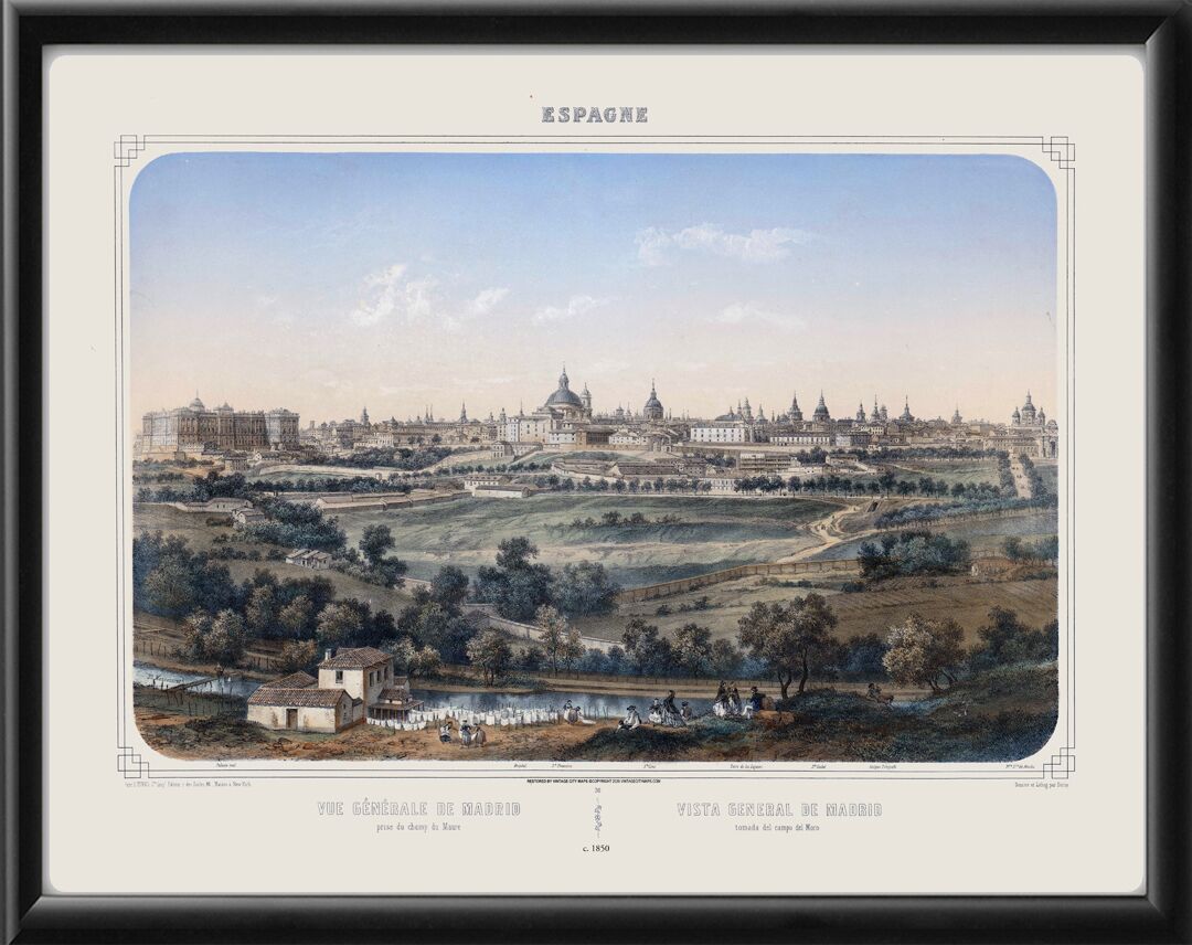 Madrid Spain 1850