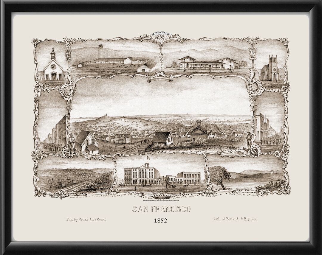 San Francisco CA 1852
