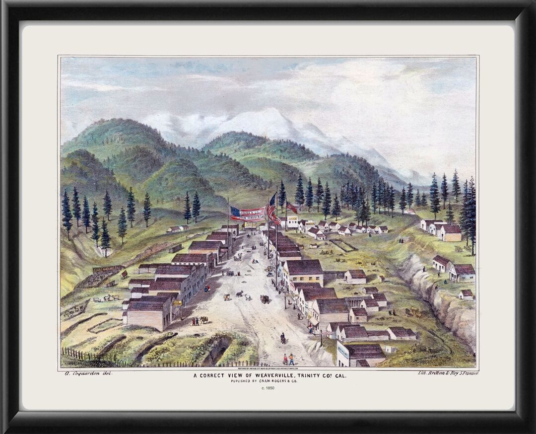 Weaverville CA 1850