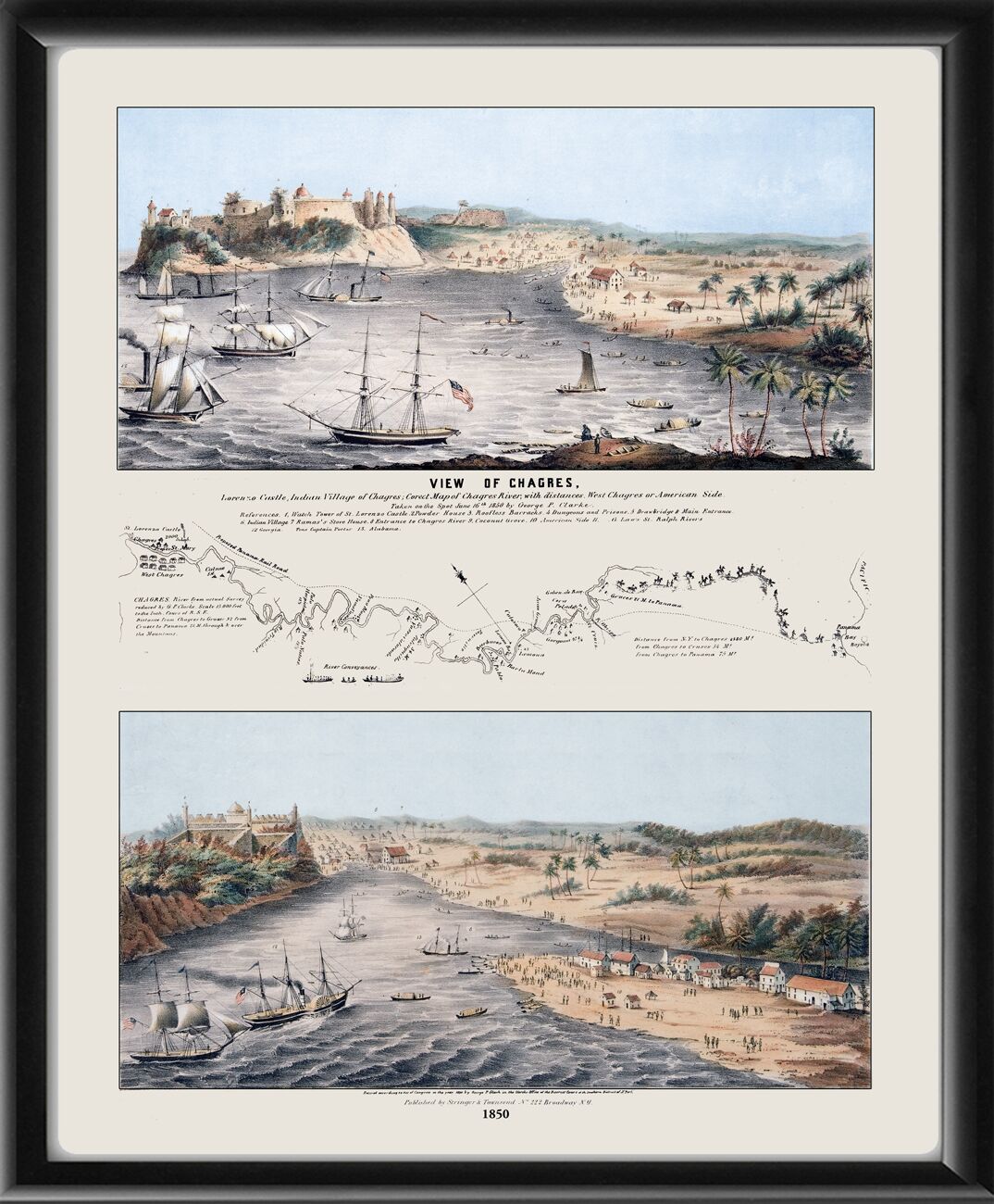 Chagres Panama 1850